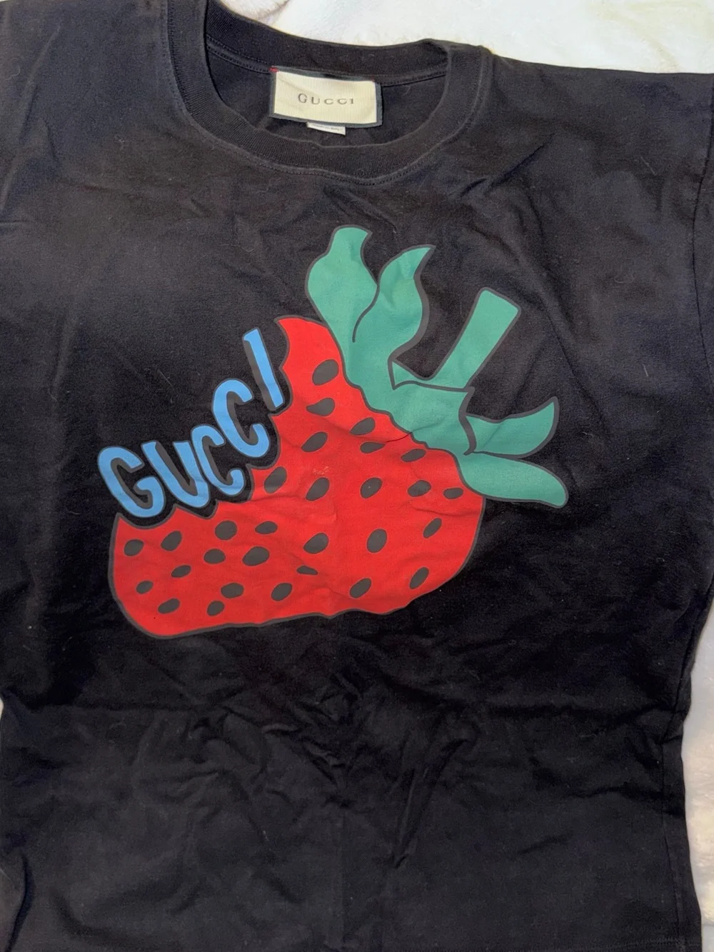 Gucci Black Tee ‘23 Summer Collection